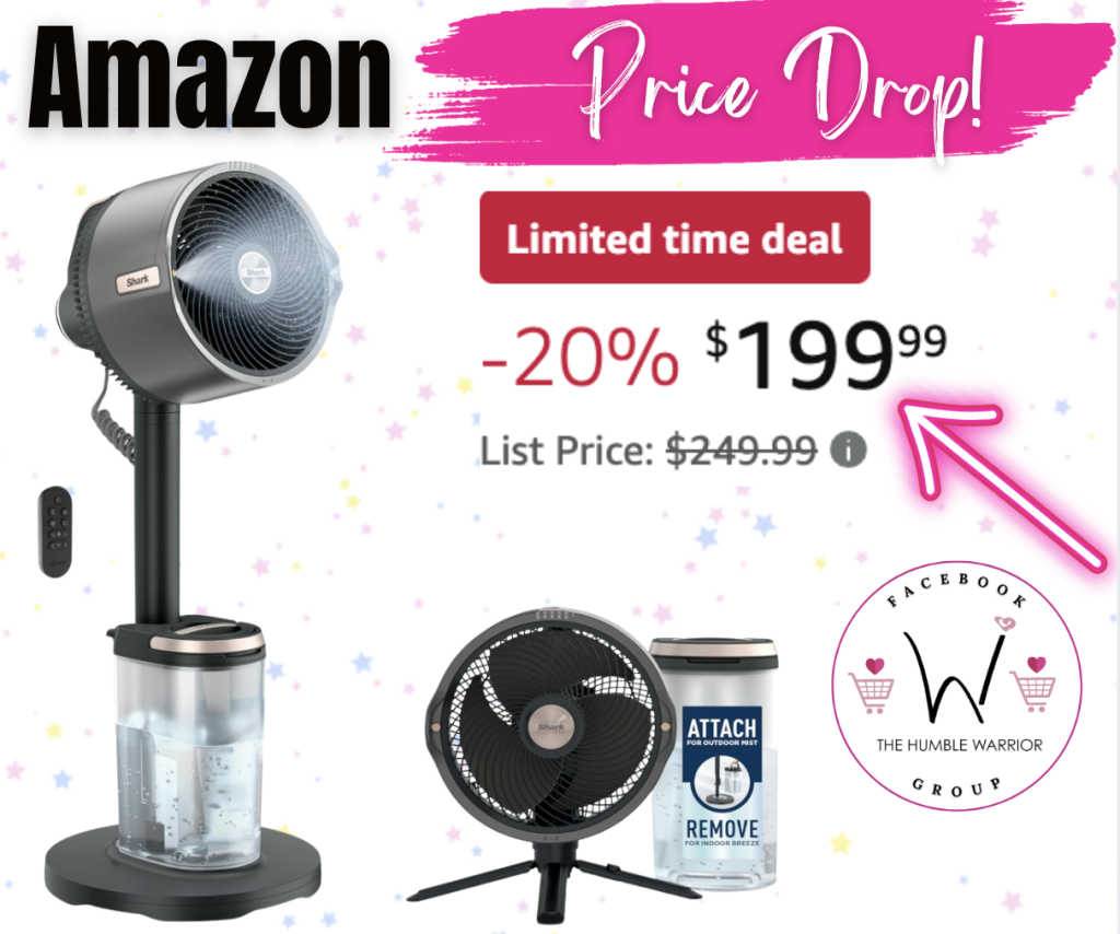 Shark FlexBreeze Pro Mist Fan
